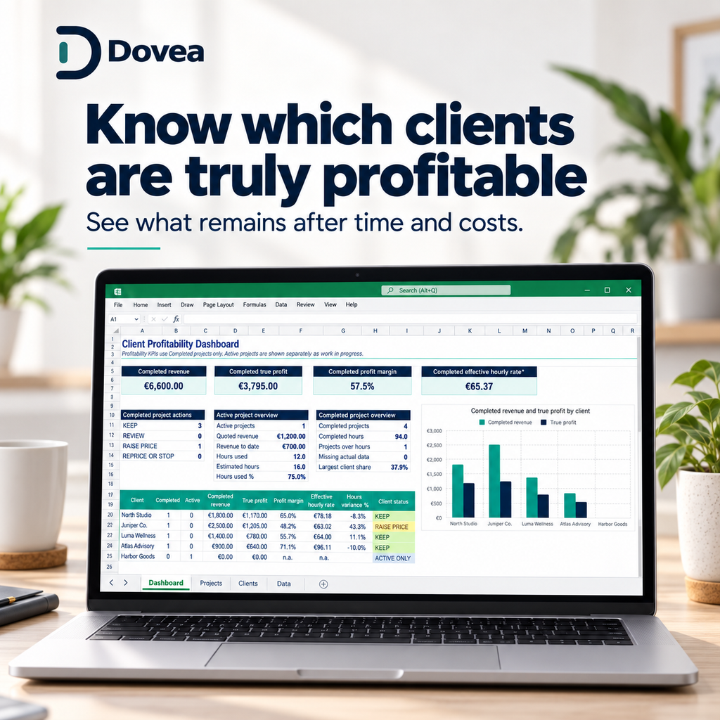 Included: Client Profitability Tracker