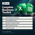 Dovea Complete Business Toolkit with five business tools for Excel and Google Sheets